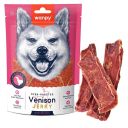 Wanpy (Ванпи) Jerky Слайсы Вяленая оленина с уткой - лакомство для собак