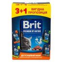 Brit Premium (Брит Премиум)  Meaty Delicate Chunks in Gravy - Влажный корм для стерилизованных кошек Мясные кусочки в соусе