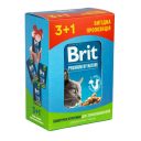 Brit Premium (Брит Премиум) Cat pouch Chicken Slices for Sterilised - Набор паучей с курицей для стерилизованных кошек