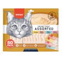 Wanpy (Ванпи) Creamy Treat Assorted - Жидкое лакомство для котов, набор микс 50шт