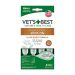 Vet`s Best (Ветс Бест) Flea&Tick Spot On Tubes Small - Средство от блох и клещей для собак, 4 пипетки