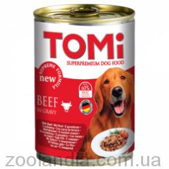 TOMi (Томи) Говядина супер премиум корм, консервы для собак