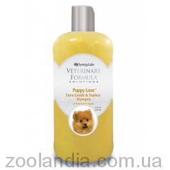 Veterinary Formula (Ветеринарная Формула) Puppy Love Shampoo - Экстра нежный шампунь для щенков от 6 недель, без слез, без сульфатов