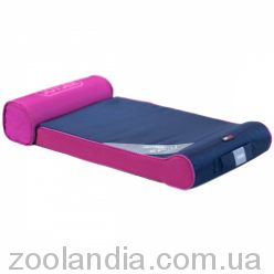 Joyser Chill Sofa ДЖОЙСЕР лежак для собак, со съемной подушкой, S, синий/розовый