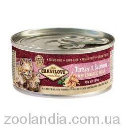 Carnilove Turkey&Salmon for Kittens консерви для кошенят з індичкою та лососем