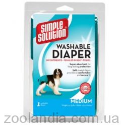 Simple Solutions Washable Diaper Medium гигиенические трусы многоразового использования для собак