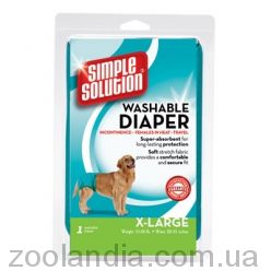 Simple Solutions Washable Diaper X-Large гигиенические трусы многоразового использования для животных
