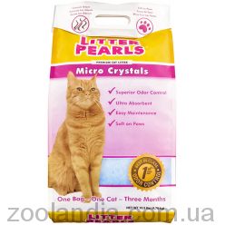 Litter Pearls Микро Кристаллс (MC) кварцевый наполнитель для туалетов котов