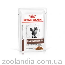Royal Canin (Роял Канин) Gastro Intestinal Moderate Calorie Feline влажный корм для кошек при нарушении пищеварения