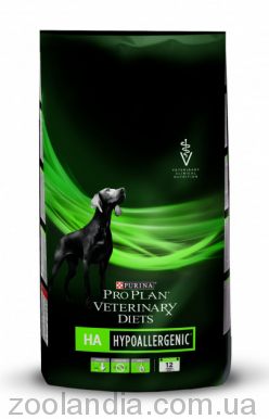 Purina Veterinary Diets HA Hypo Allergenic Canine Formula - Лечебный корм для собак при пищевой аллергии