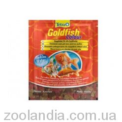Tetra Gold fish COLOUR (Корм для улучшения окраски аквариумных рыб,хлопья)