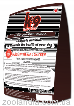 K9 Selection HI-Performance - сухой корм для активных собак