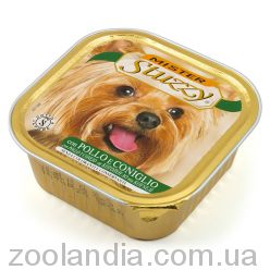 Mister Stuzzy Dog Chicken Rabbit (Pollo e Coniglio) містер штузі курка/кролик корм для собак, паштет