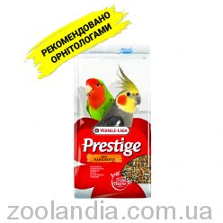 Versele-Laga Prestige СРЕДНИЙ ПОПУГАЙ (Cockatiels) зерновая смесь корм для средних попугаев
