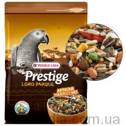 Versele-Laga (Верселе-Лага) Prestige Premium Loro Parque African Parrot Mix -Полнорационный корм для попугаев жако, сенегальский, конголезский