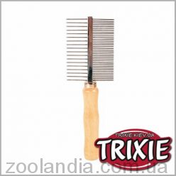 Trixie (Трикси)- Расчёска двухсторонняя,17см.