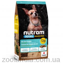 Nutram(Нутрам) T28 Total Grain-Free Salmon & Trout Small Breed Dog Food - сухой корм для мелких пород собак (с лососем и форелью беззерновой)