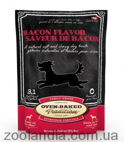 Oven-Baked (Овен Бекет) Tradition Bacon - мягкое лакомство с ароматом бекона для собак