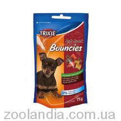 Trixie (Трикси) Bouncies - Лакомство для собак и щенков, ягненок и желудок 75гр
