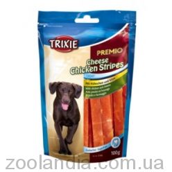 Trixie (Трикси) Premio Chicken Cheese Stripes - Лакомство для собак  сыр/курица для собак