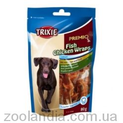 Trixie (Трикси) Premio Fish Chicken Wraps, для собак лакомство рыба/курица