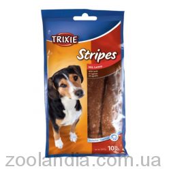Trixie (Тріксі) Stripes - Ласощі для собак з ягням 100 гр./10 шт