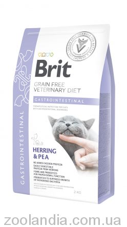Brit (Брит) Veterinary Diet Cat Grain free Gastrointestinal Беззерновая диета при остром и хроническом гастроэнтерите