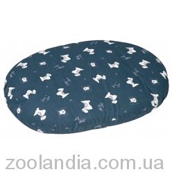 Karlie-Flamingo (Карли-Фламинго) Cushion Scott лежак-подушка для собак с водостойкой поверхностью и ZIP замком, с рисунком
