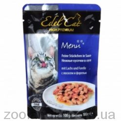 Edel Cat pouch (Эдель Кэт) лосось и форель в соусе (пауч)