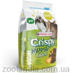 Versele-Laga Crispy КРОЛИК (Cuni) зернова суміш корм для карликових кроликів