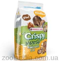 Versele-Laga Crispy ХОМЯК (Hamster) корм с витамином Е для хомяков