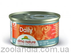 Almo Nature (Альмо Натюр) Daily Menu Cat консервы для кошек мус (с осетром)