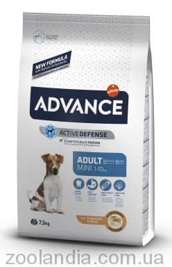 Advance (Едванс) Dog Mini Adult - Корм для дорослих собак міні порід