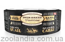 Oven-Baked (Овен Бекет) Tradition Quail - влажный корм для кошек из свежего мяса перепелки