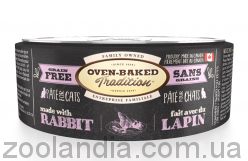 Oven-Baked (Овен Бекет) Tradition Rabbit - влажный корм для кошек из свежего мяса кролика