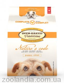 Oven-Baked (Овен Бекет) Nature’s Code Puppy Chicken - сухой корм для щенков со свежего мяса курицы