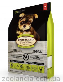 Oven-Baked (Овен Бекет) Tradition puppy small breeds-Сухой корм для щенков малых пород со свежим мясом курицы