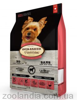 Oven-Baked (Овен Бекет) Tradition adult small breeds-сухой корм для собак малых пород со свежим мясом ягненка