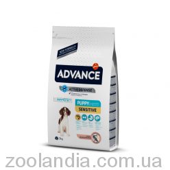 Advance (Эдванс) Puppy Sensitive - Корм для щенков, склонных к пищевой аллергии, и для кормящих собак
