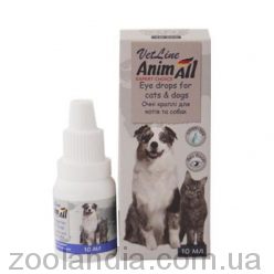 AnimAll VetLine (ЕнімАлл ВетЛайн) Краплі очні для котів та собак