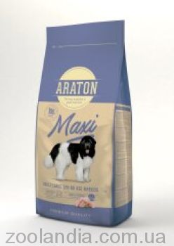 Araton Maxi Adult - сухой корм для взрослых собак крупных пород (с курицей)