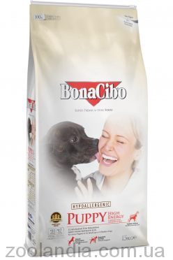 Bonacibo Puppy High Energy (Бонасибо) корм для активных щенков всех пород
