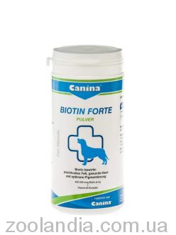 Canina Biotin Forte Pulver (Канина ) Биотин форте добавка для поддержания хорошего состояния шерсти, пудра