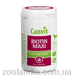 Canvit Biotin Maxi for dogs/Канвит Биотин Н Макси