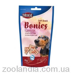 Trixie (Трикси) Bonies Лакомство для собак говядина и индейка 75гр