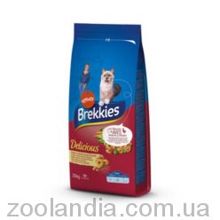 Brekkies (Бреккіс) Cat Delice Meat - корм для дорослих кішок з куркою