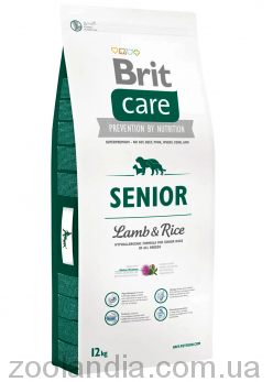 Brit Care (Брит Кеа) Senior lamb &Rice - Корм для стареющих собак (ягненок/рис)