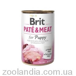 Brit Pate & Meat for Puppy - консервы для щенков