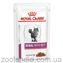 Royal Canin Renal Feline Beef - Консервированный корм для котов при почечной недостаточности, с говядиной