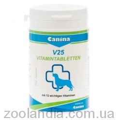 Canina (Канина) V25 Vitamintabletten витаминный комплекс для собак